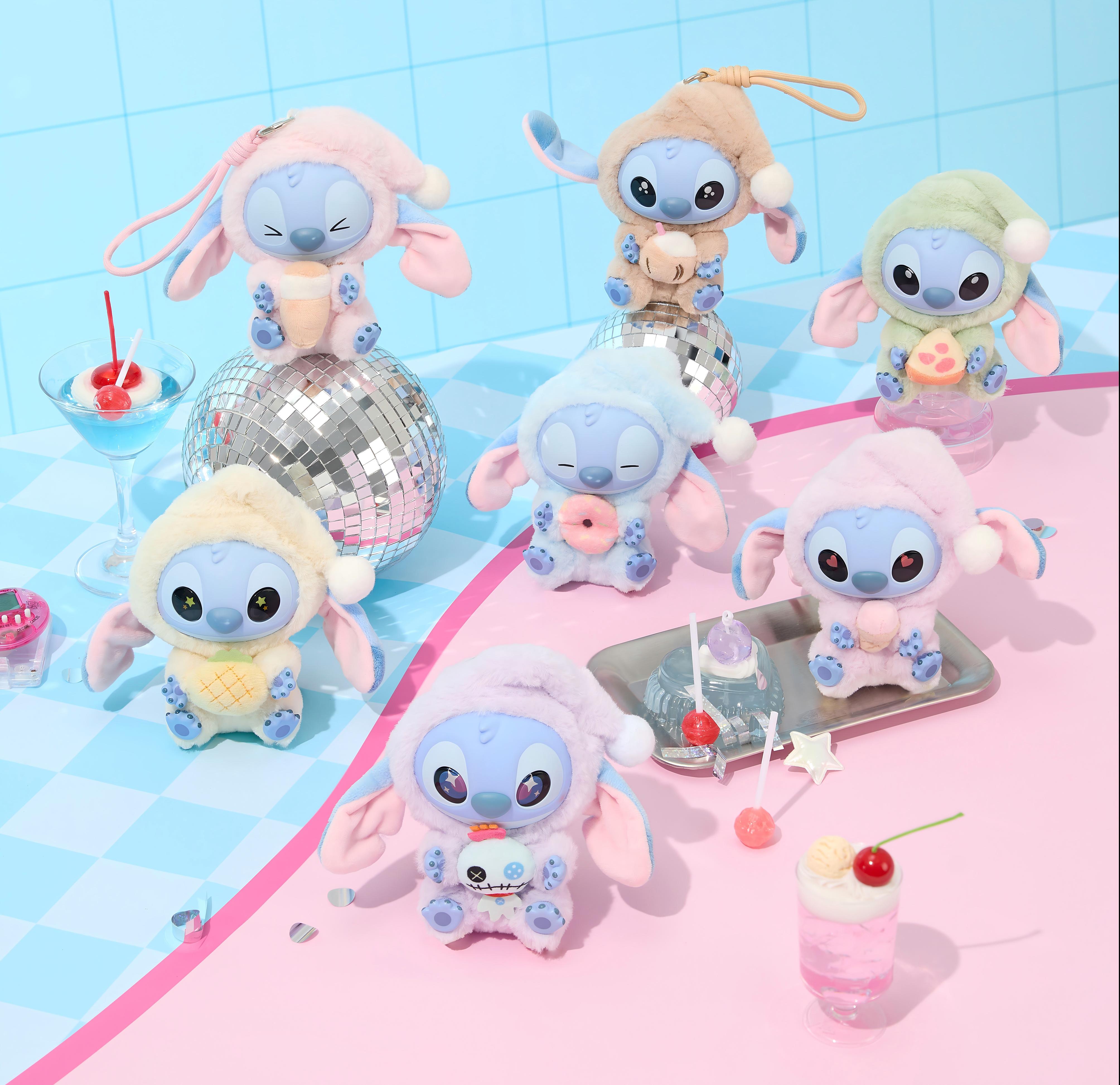 迪士尼史迪奇再困也要吃一口系列