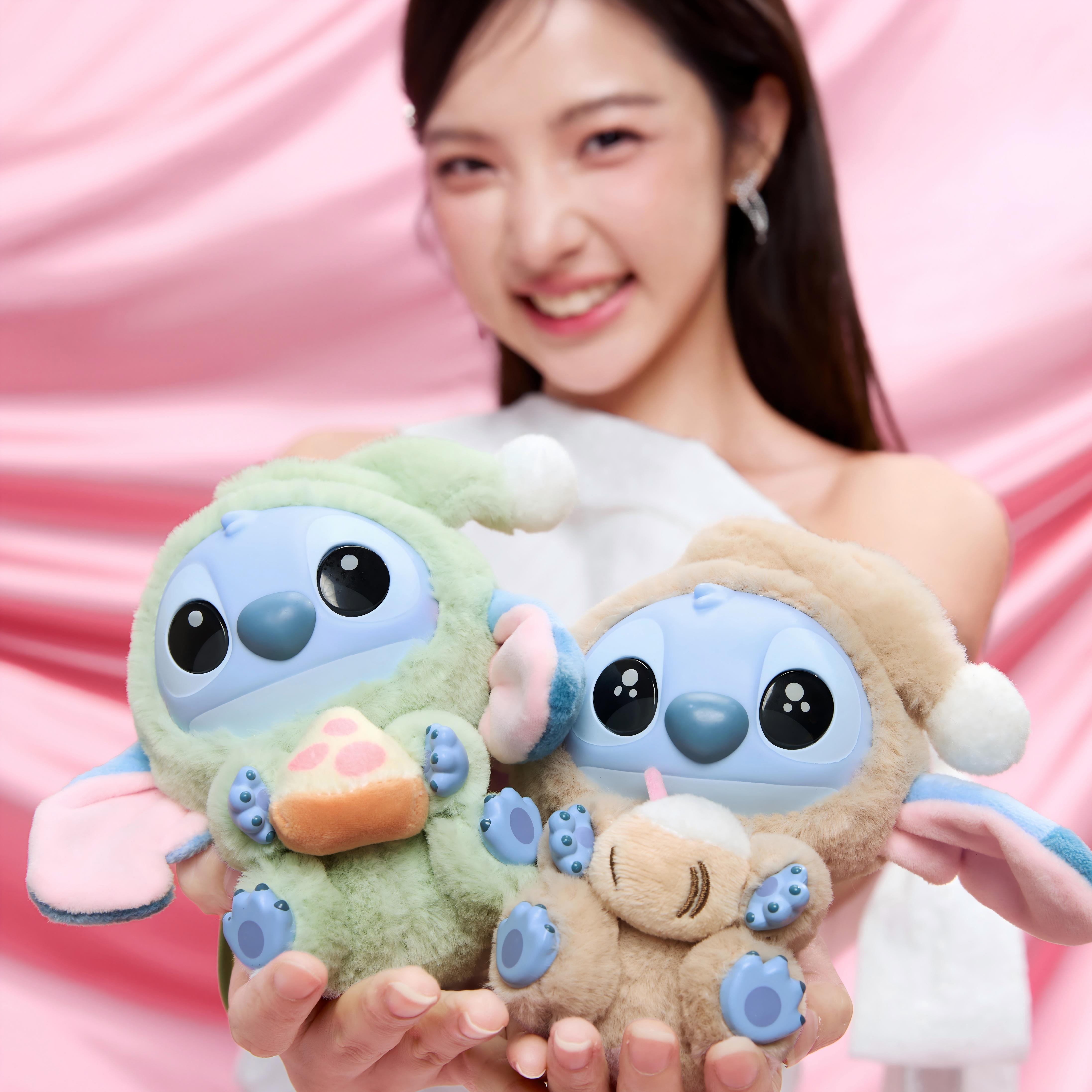 迪士尼史迪奇再困也要吃一口系列