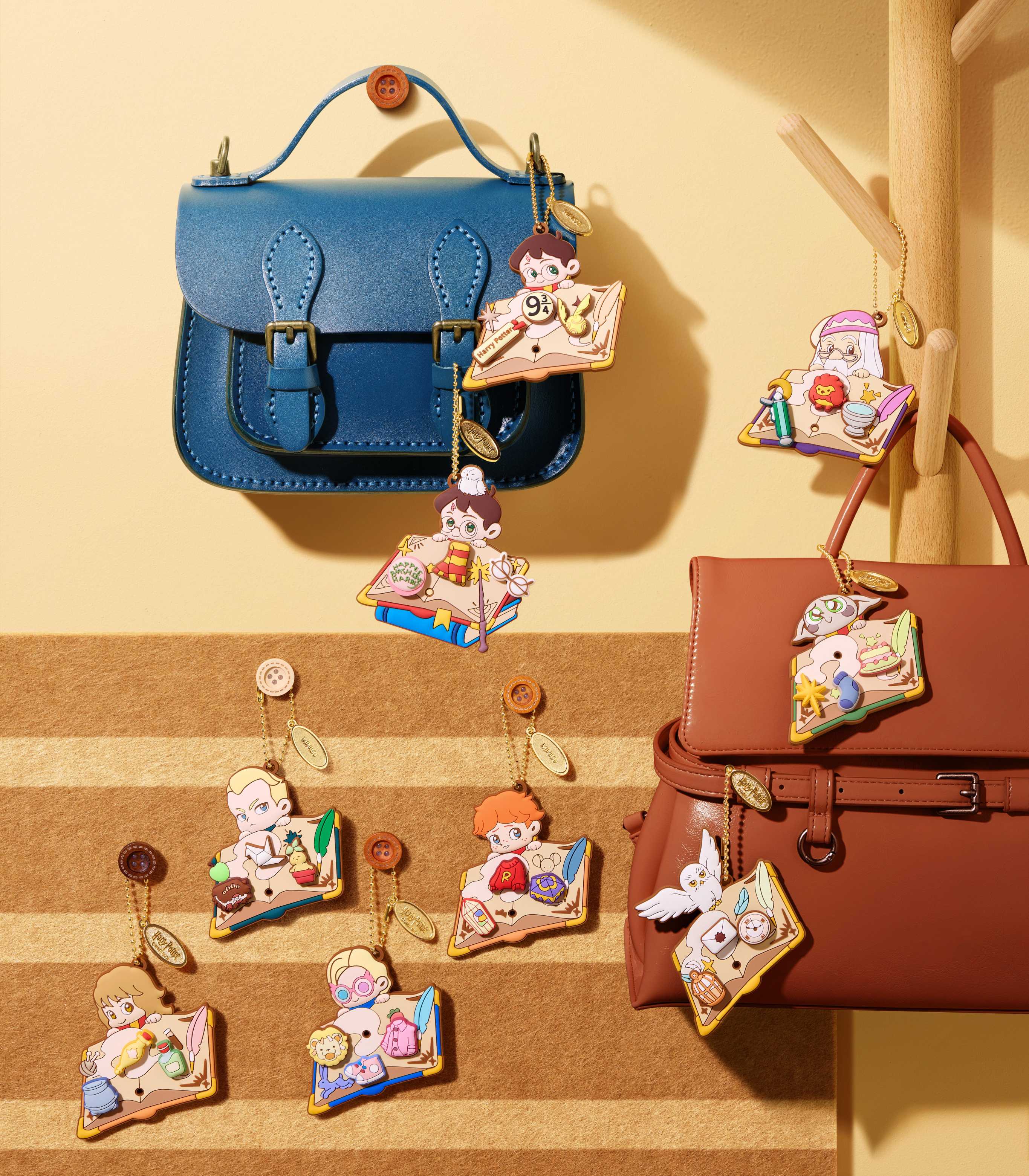 魔法書DIY谷粒盲袋掛件